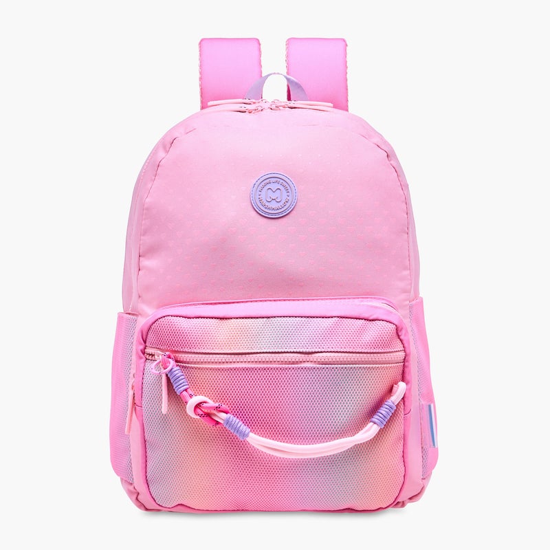 MARSHMALLOW Backpack-Holidate-2 Cmprt-Girls- (Polyester) Pink \ 33X43X16 - Image 1